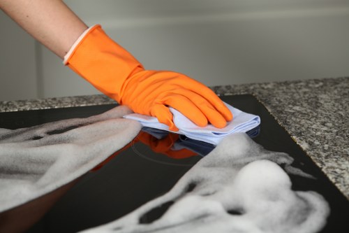 Professional house cleaning in Hampstead living room