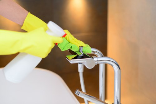 Final inspection-ready cleaning in a Hampstead home