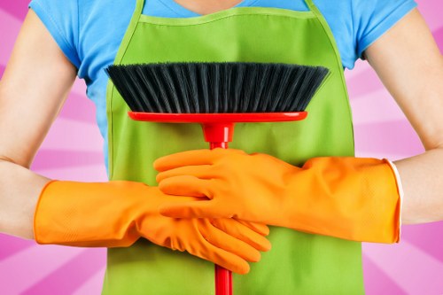 Detailed kitchen deep cleaning in Hampstead with polished surfaces