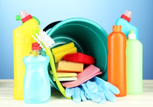 Specialist equipment used for hard floor cleaning